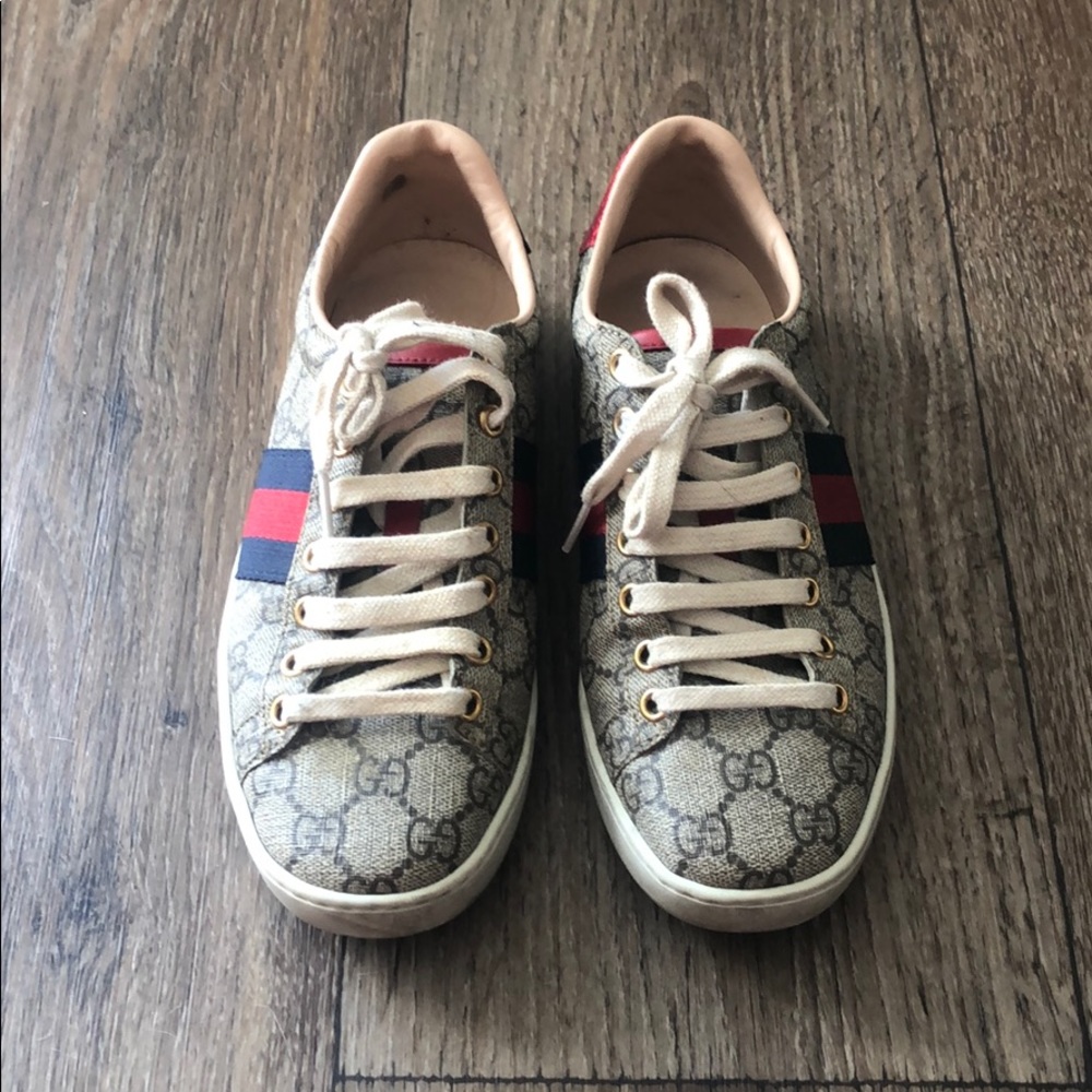 GUCCI sneakers - worn